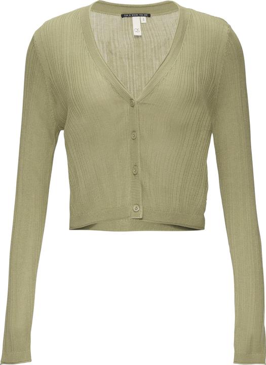 Image du produit S.Oliver Strickjacke Verkürzte Strickjacke aus Viskosemix (XXL)
