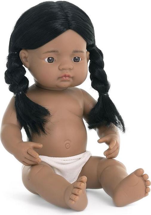 Miniland Baby Amerikanischer Ureinwohner Madchen 38cm
