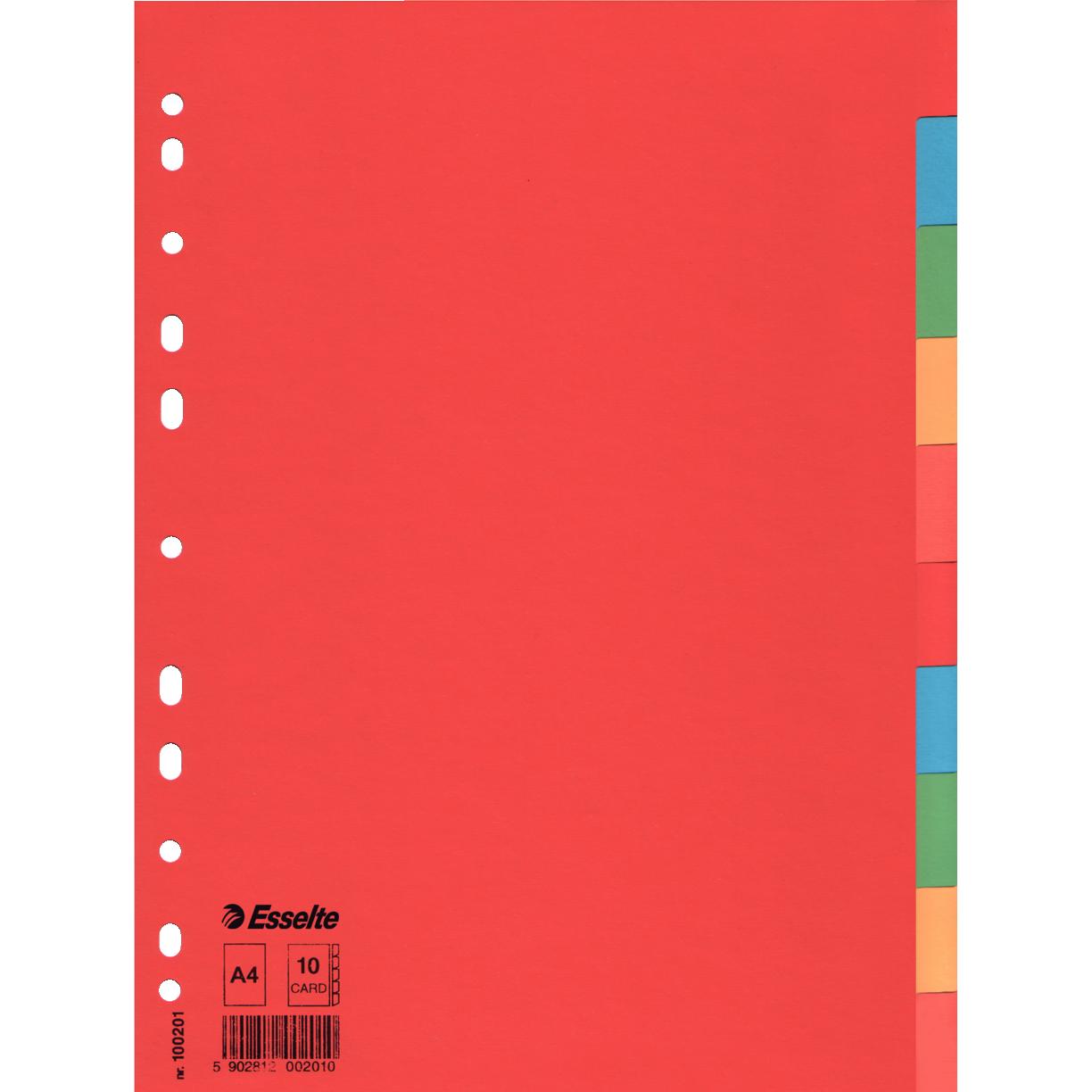 Thumbnail - Esselte, Ordner Zubehör, Kartonregister Blanko