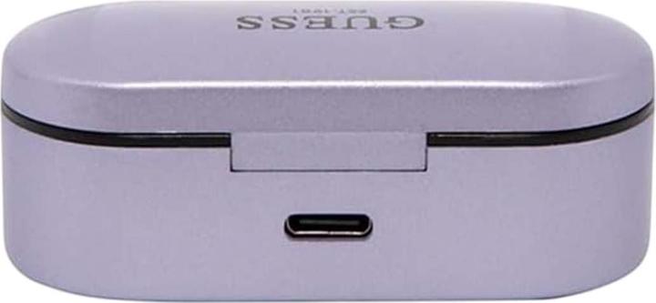 Actual product image Guess słuchawki Bluetooth GUTWST31EU TWS + stacja dokująca fioletowy/purple (5 h, Wireless)