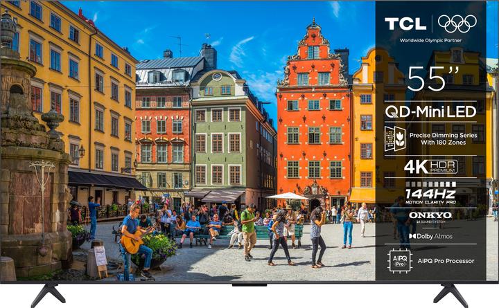 Image du produit TCL TV QD-MiniLED (55", QD-Mini-LED, 4K, 2025)