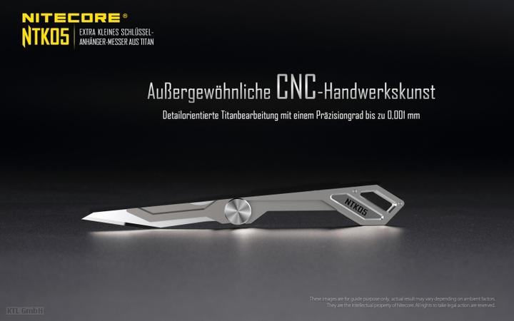 Immagine prodotto Nitecore Coltello in titanio NTK05