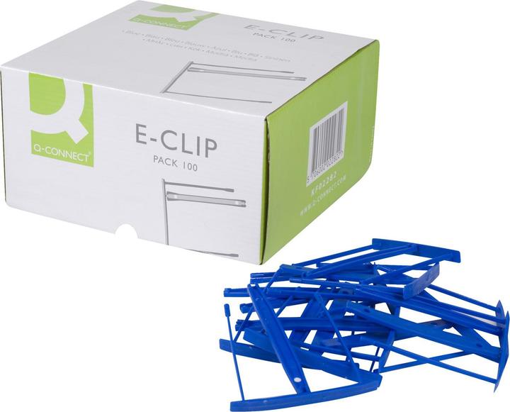 Produktbild Q-Connect Aktenbinder 8 cm blau (1 x)