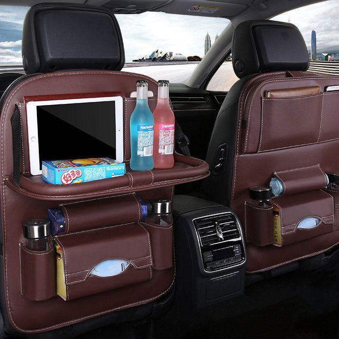 Produktbild Hurtel Car seat organizer seat protector seat cover shelf mini car coffee table