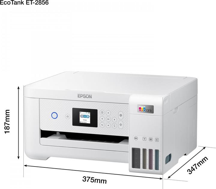Image du produit Epson EcoTank ET-2856 (Réservoir d'encre, Couleur)