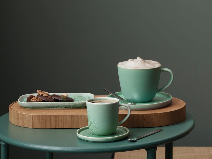 Produktbild ASA Selection ASA COPPA Kaffeetasse mit Untertasse minto 0,25 l (250 ml, 1 x)