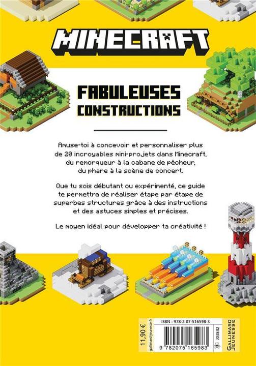 Immagine prodotto Minecraft : constructions fabuleuses (Francese, Collettività, 2022)
