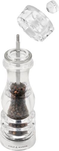 Produktbild Cole & Mason Cole&Mason Pfeffermühle London 22 cm, Transparent, Materialtyp (Pfeffer)