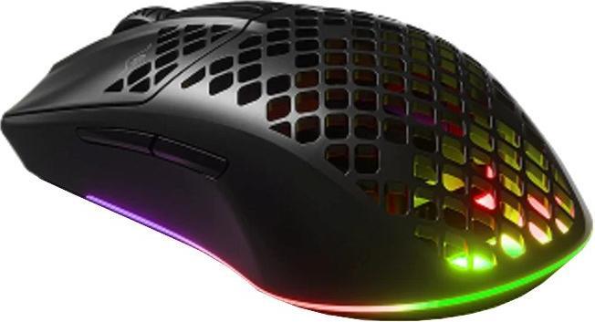 SteelSeries Aerox 3 Wireless - Optische Gaming-Maus 18000 CPI – REFURBISHED (Onyx) (Wireless)