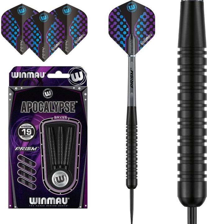 Actual product image Winmau Apocalypse Brass Steel Darts 19G (20.80 g)