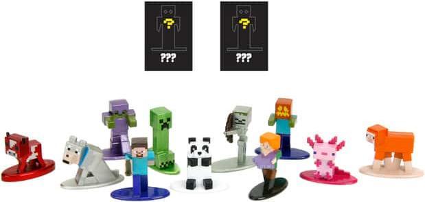 Produktbild Jada Minecraft Blind Pack Nanofigs, 12-sort.