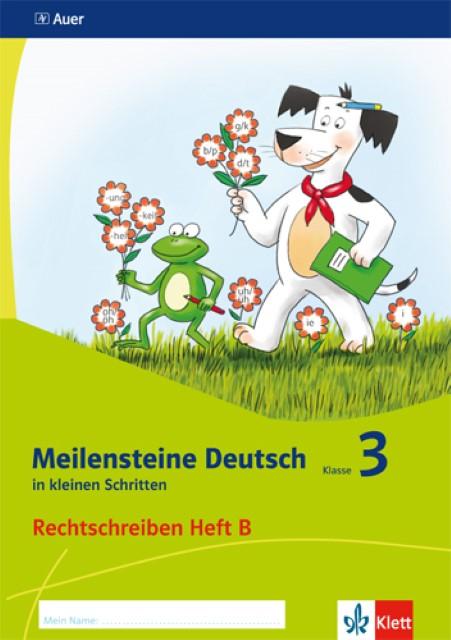 Immagine prodotto Meilensteine Deutsch in kleinen Schritten. Heft 2. Klasse 3. Rechtschreiben - Ausgabe ab 2017 (Tedesco, Martina, Nicole/Zerr, Mohnen, 2017)