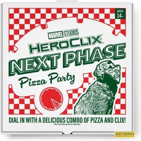 Immagine prodotto Wizkids Marvel HeroClix Iconix: Marvel Studios Next Phase Pizza Party (Occhio di Falco) (Inglese)