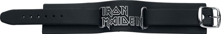 Immagine prodotto Iron Maiden Bracciale con logo (Cuoio)