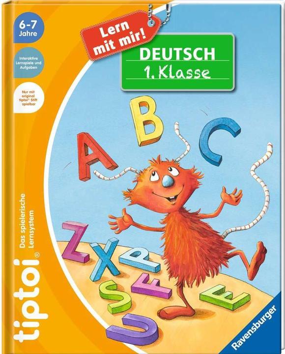 Produktbild tiptoi Lern mit mir. Deutsch 1. Klasse (Deutsch, Heike Wiechmann, Eva Odersky, 2023)