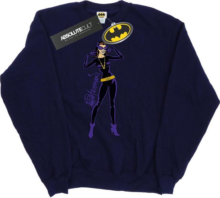 Produktbild Catwoman Happy Pose Sweatshirt Jungen (152, 158)