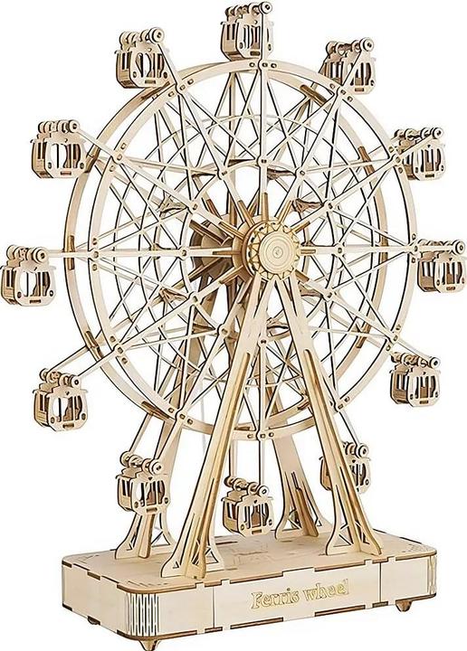 Actual product image Robotime Music box Ferris wheel