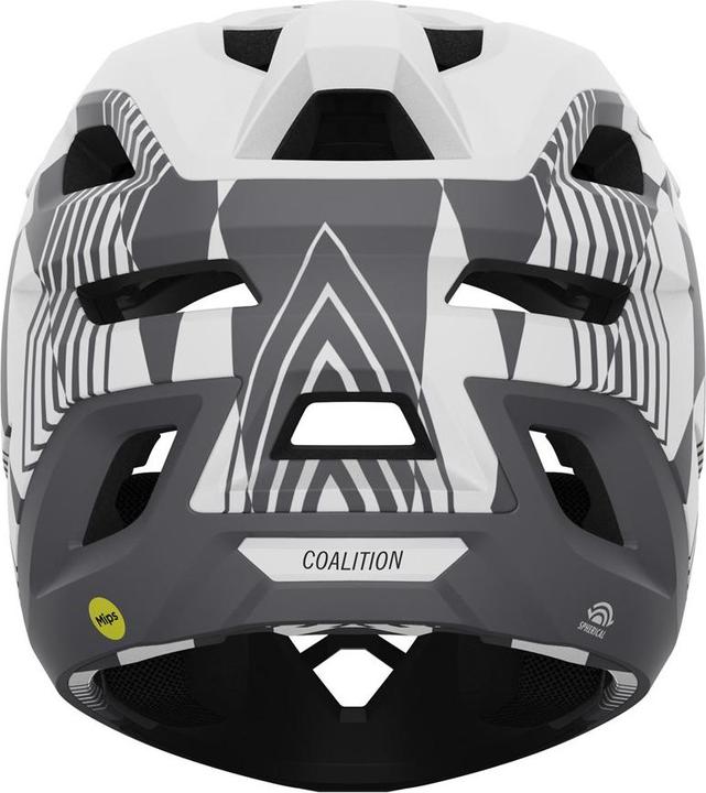 Produktbild Giro COALITION SPHERICAL matte anthrazitfarbener Rush Integralhelm (55 - 59 cm)