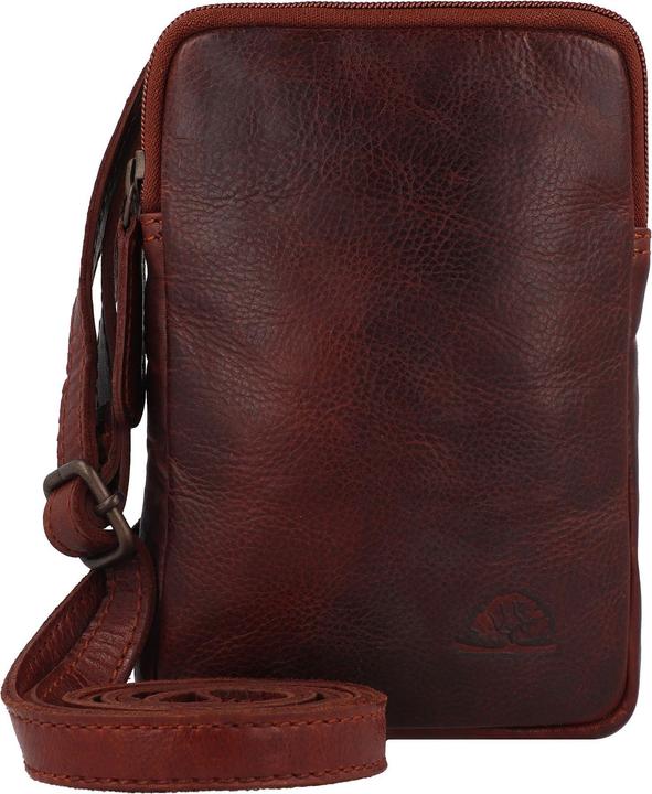 Produktbild Greenburry Rugged Handytasche Leder 13 cm