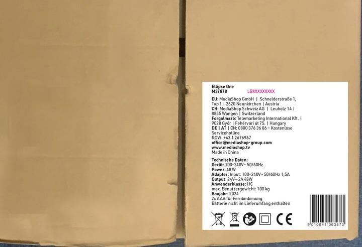 Produktbild MediaShop EllipseOne