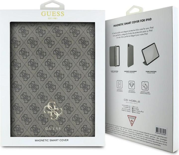 Immagine prodotto Guess 4G Big Logo Magnetic Case für Apple iPad Air 13 (2024) - brown (Apple iPad Air 13 2024, Apple iPad Air 13 2025, Apple iPad Air 13 2026)