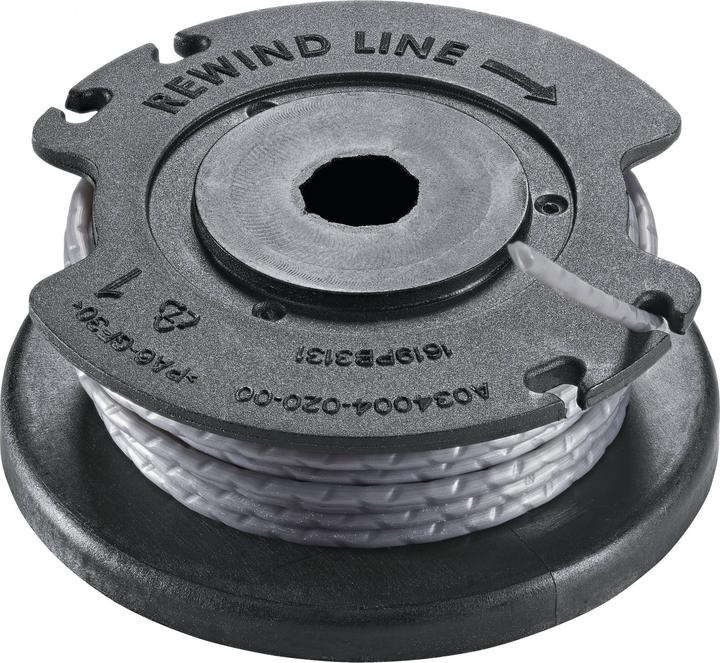 Bosch Home & Garden Bobina di filo da taglio da 4 m (1,6 mm) per EasyGrassCut18 (Pioniere delle erbacce, Lenza per tagliabordi + rocchetto di lenza)