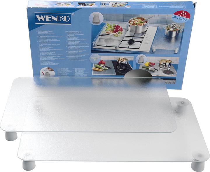 Image du produit Wenko Plaque de recouvrement en verre pour cuisinières