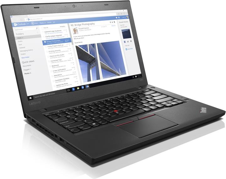 Produktbild Lenovo ThinkPad T460 (14", Intel Core i5-6300U, 8 GB, 256 GB, CH)