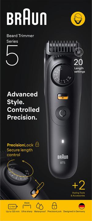 Actual product image Braun Beardtrimmer Series 5 (BT5500)