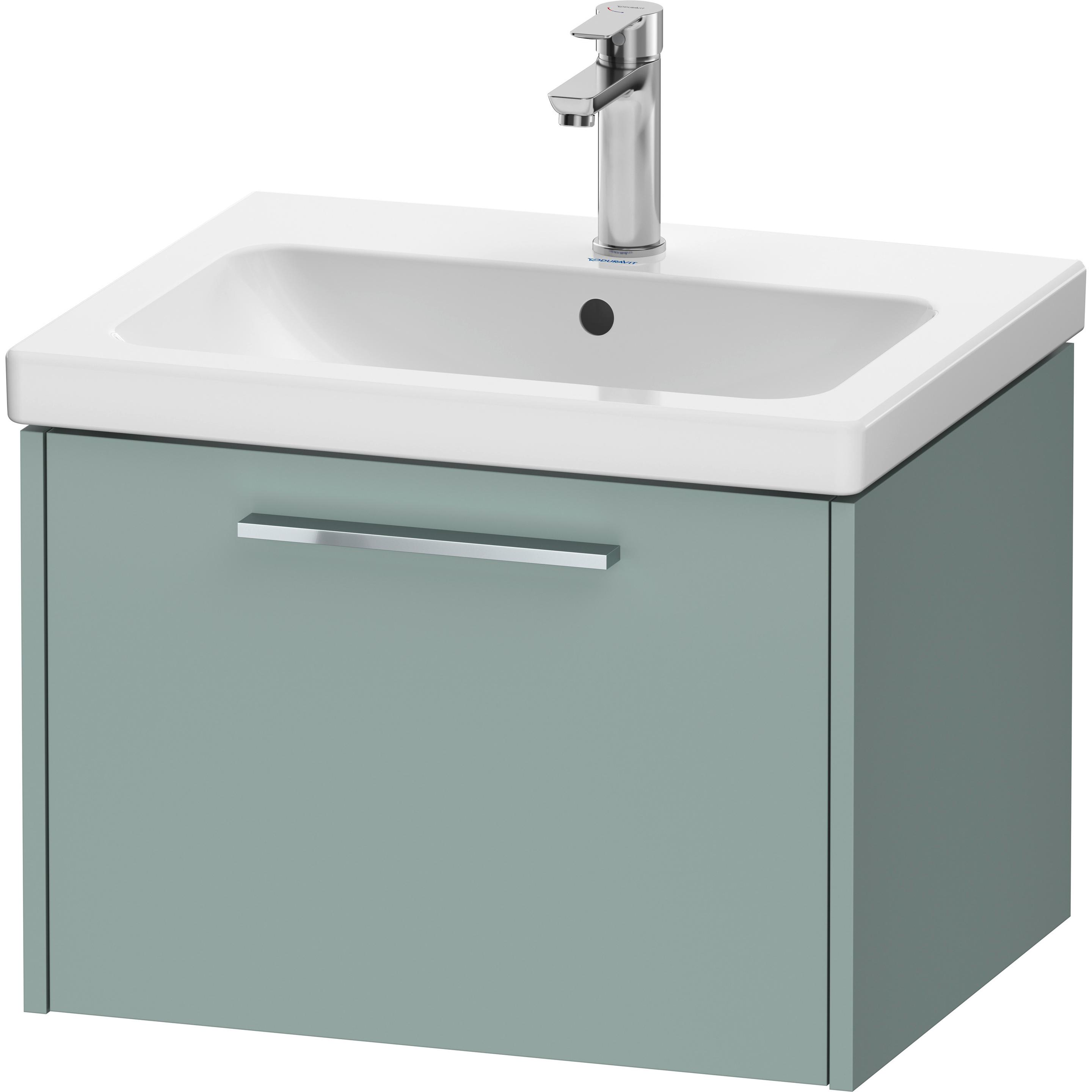 Duravit, Waschbeckenunterschrank, D-Code Waschtischunterbau, 1 Auszug, 584x460mm, mit Griff