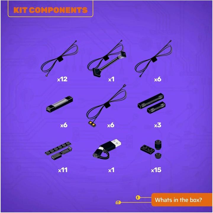 Actual product image Light my bricks LMB 2.0 LEGO® 10182 Cafe Corner# Light Kit