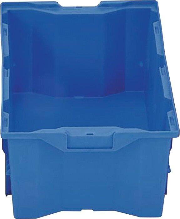 Actual product image LA-KA-PE Rotating stacking container PP blue L480xW312xH200mm
