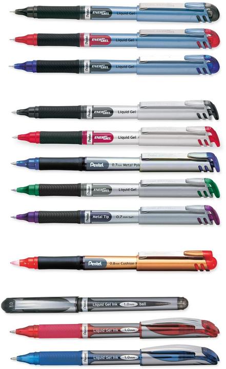 Image du produit Pentel Gel Energel Liquid (Noir, 1 x)