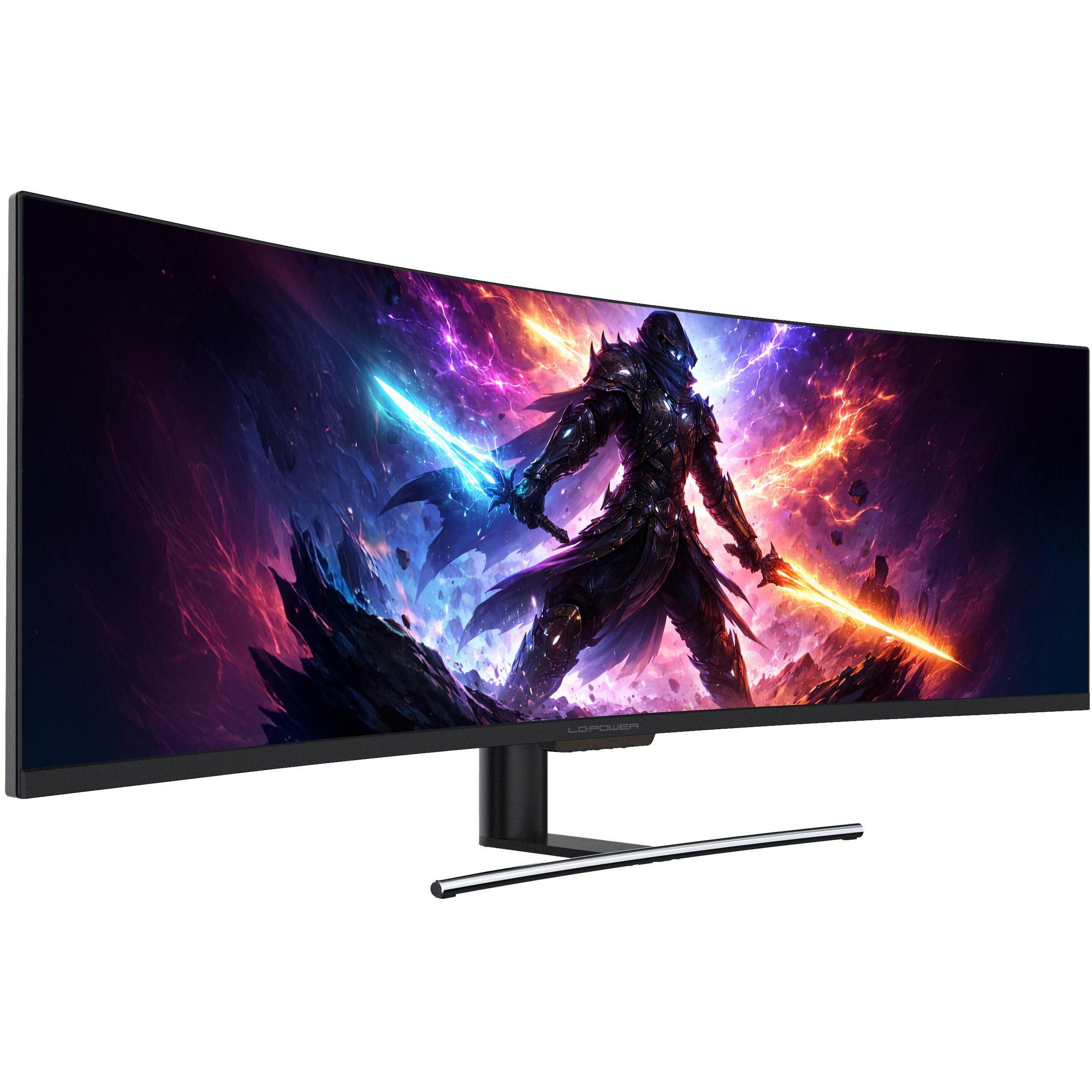 LC-Power LC-M49-DFHD-144-C-Q (3840 x 1080 pixel, 49"), Monitor, Nero