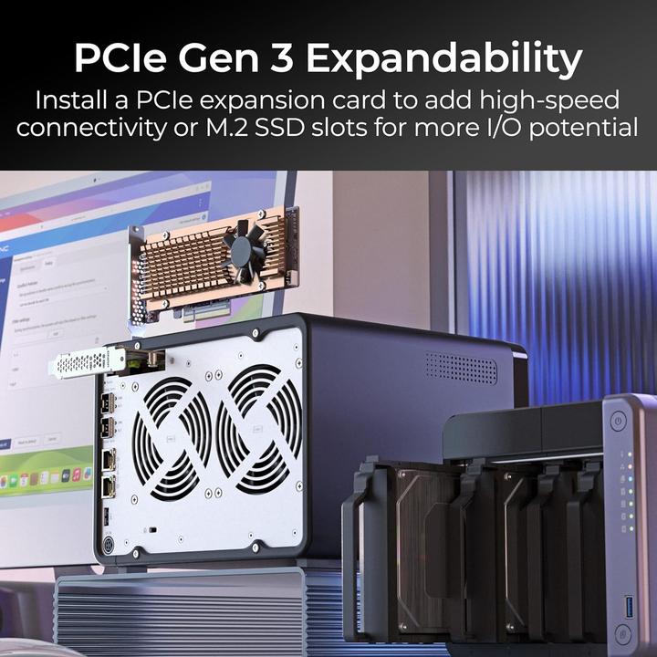 Actual product image QNAP TS-432X-4G 4-BAY 3.5IN DESKTOP