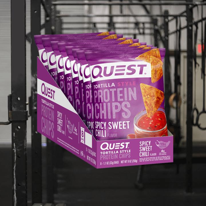 Produktbild Quest Nutrition Protein Tortilla Chips (451 g, 8 Stk.)