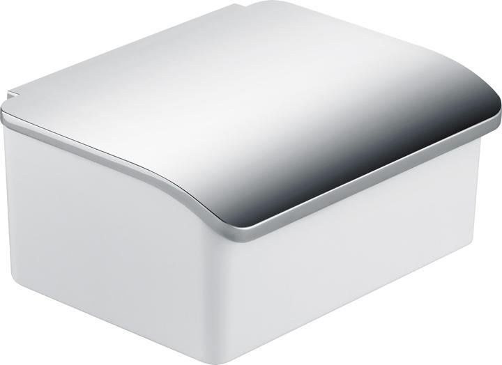 Keuco Feuchtpapierbox Elegance 11667013000 Porzellan wei/verchromt