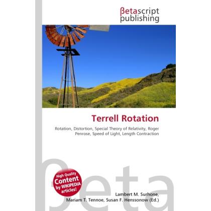 Terrell Rotation, Schulbücher von Susan F. Marseken, Lambert M. Surhone, Miriam T. Timpledon