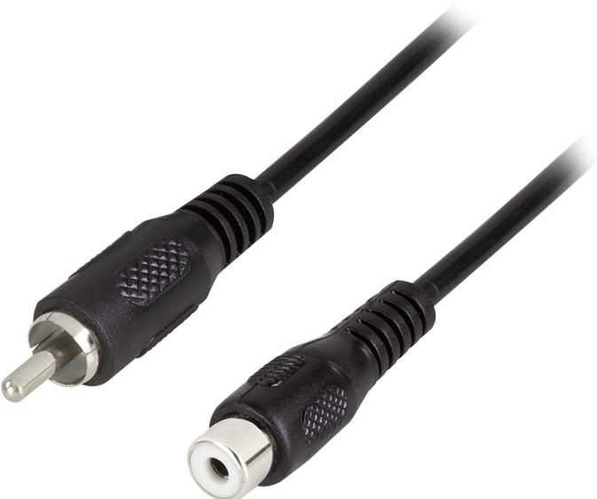 Image du produit LogiLink Câble d'extension CA (5 m, RCA)
