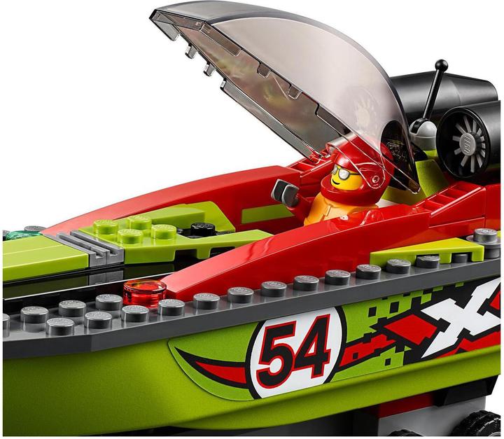 Produktbild LEGO Rennboot-Transporter (60254, LEGO City)
