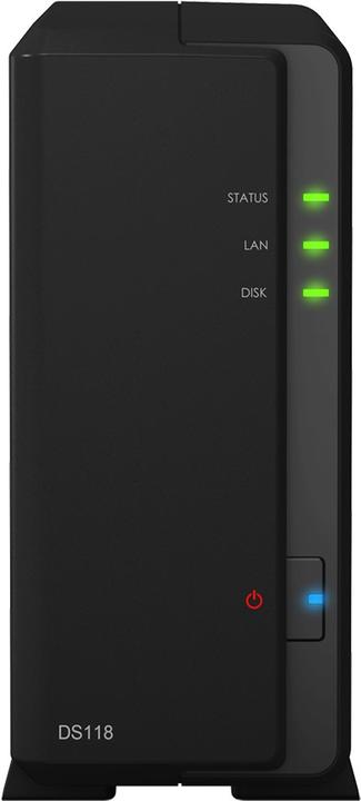 Actual product image Synology Ds118 (1 x 8 TB, WD Red Plus)