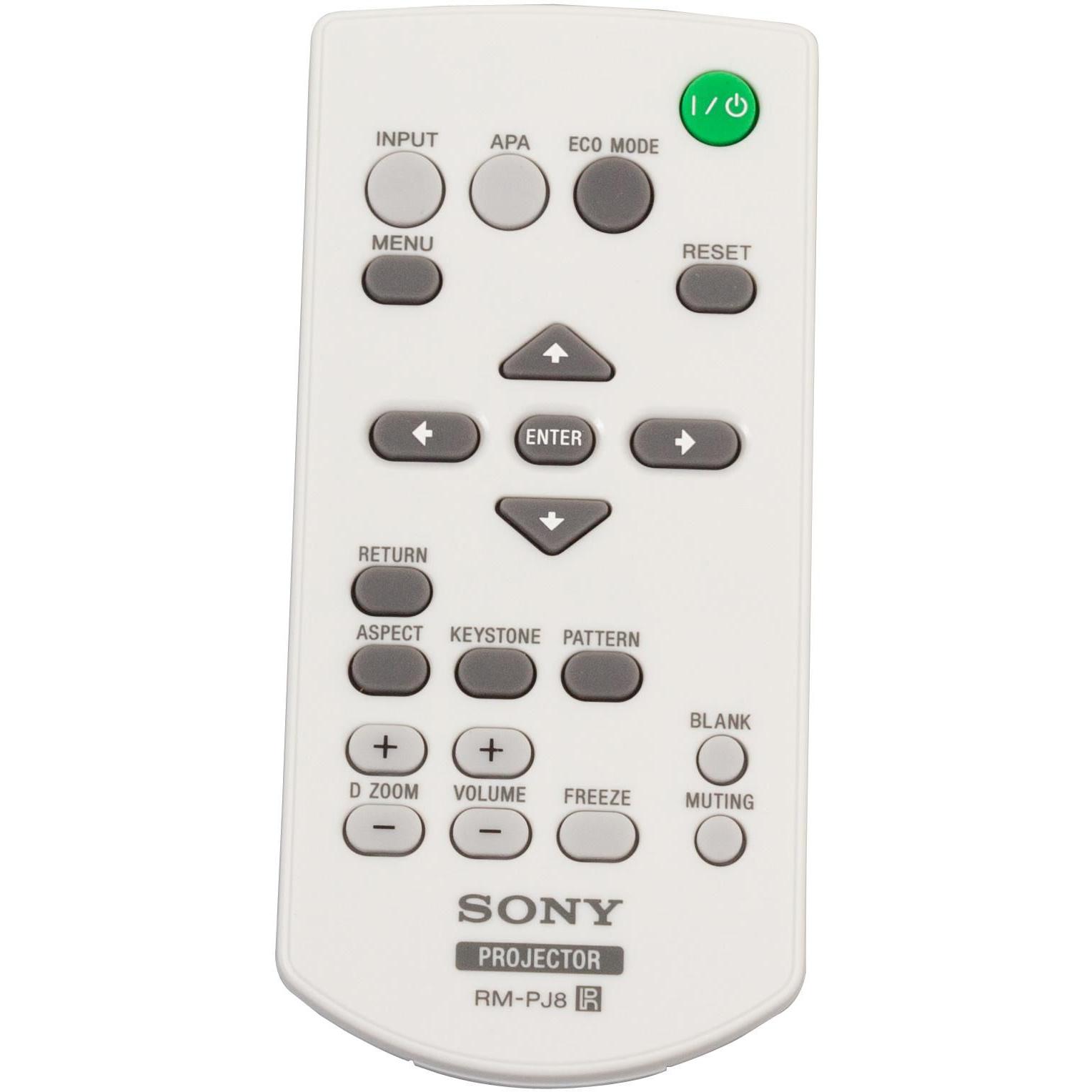 Sony Remote Commander (RM-PJ8) (Gerätespezifische Fernbedienung), Fernbedienung, Weiss