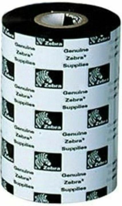 Actual product image Zebra Ribbon Resin, 83mm x 450m