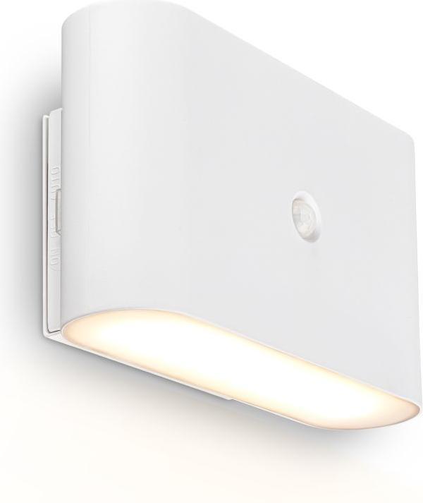Produktbild Briloner CHET LED Akku Wandleuchte mit Sensor - Weiss (280 lm)
