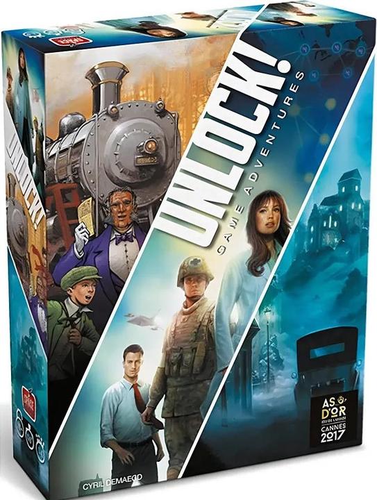 Produktbild Asmodée Unlock! Game Adventures - Ed. Italiana (Italienisch, 1 - 6 Spieler)