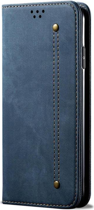 Actual product image Cover-Discount Xiaomi 15 Ultra - Flip Case in Jeans Stoff Optik