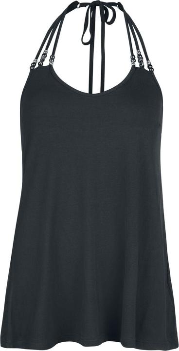 Produktbild Black Premium Essential Top mit Perlen (S)