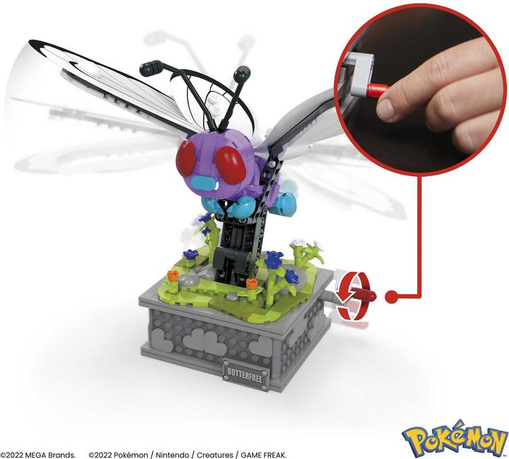 Actual product image Mattel Pokémon™ Motion Butterfree