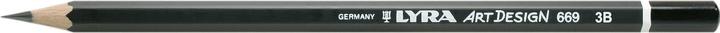 Lyra Graphite pencil ArtDesign 669 Hardness 3B Contents 12 pieces (1.80 mm, 3B, 12x)