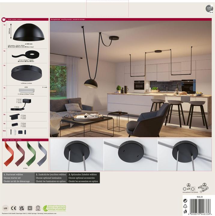 Produktbild Paulmann Gurt-System ULine Starter Set